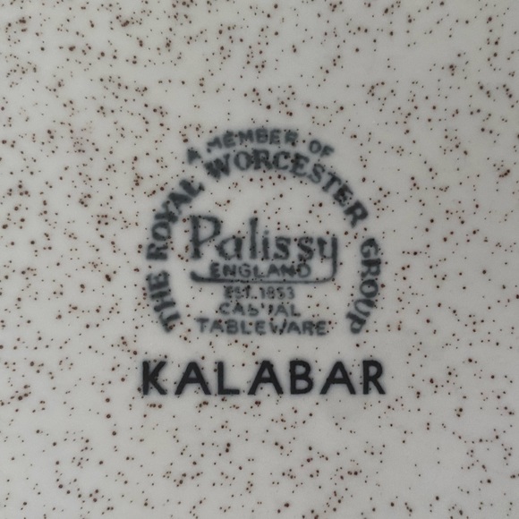 Palissy England ‘Kalabar’ plates (2) - Picture 5 of 5